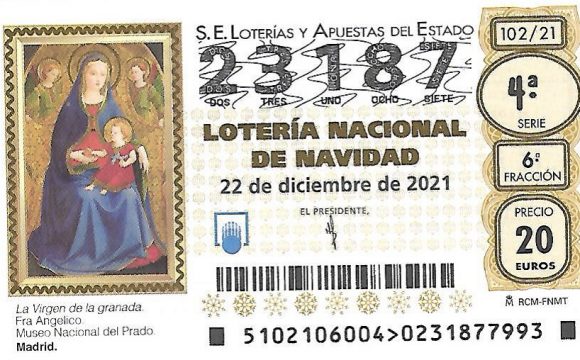 LOTERÍA DE NAVIDAD DEL COLEGIO.