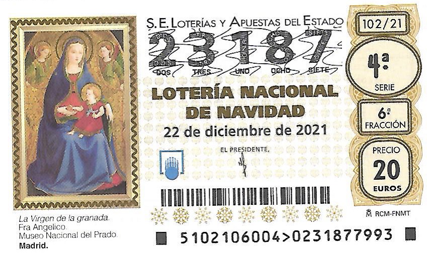 LOTERÍA DE NAVIDAD DEL COLEGIO.